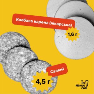 Їж менше солі!