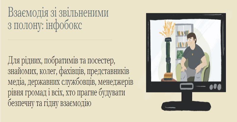 Взаємодія зі звільненими з полону: інфобокс